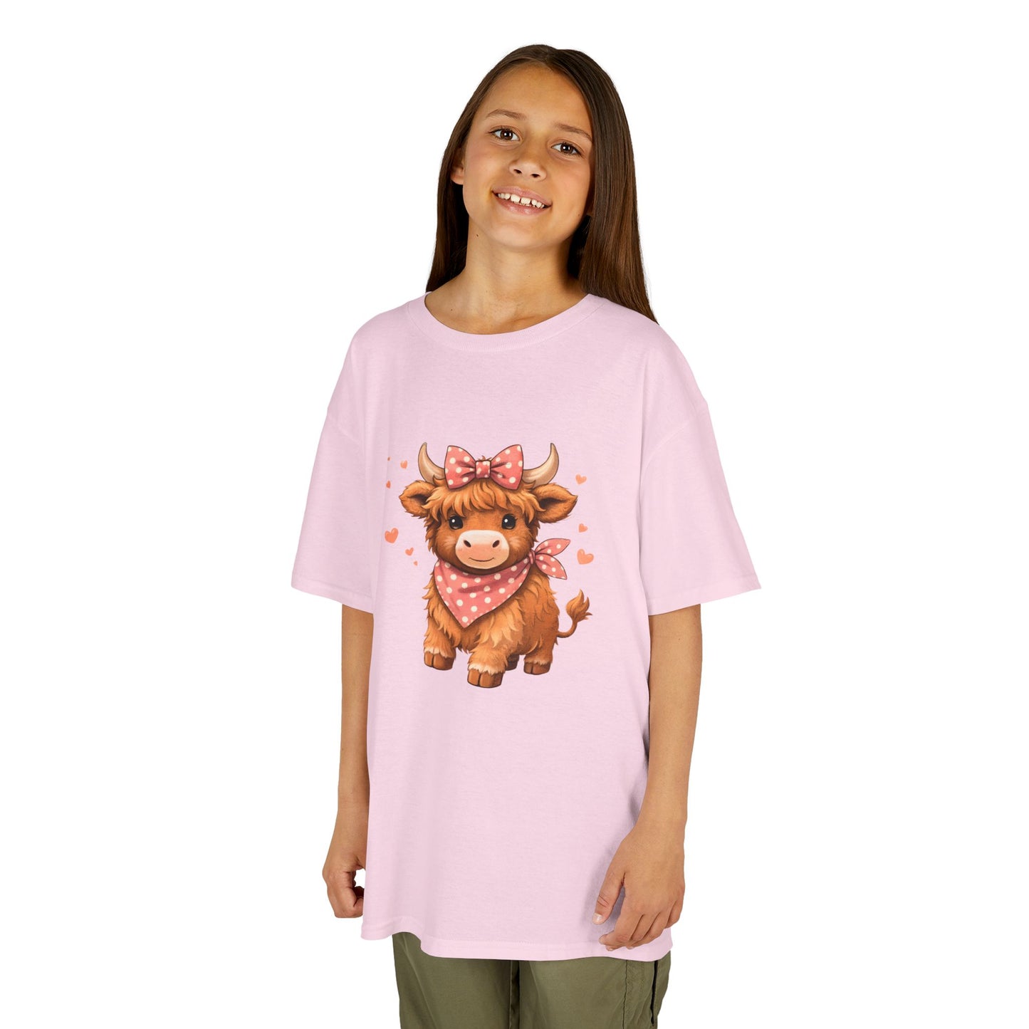Harley's Highland Cow Youth Top