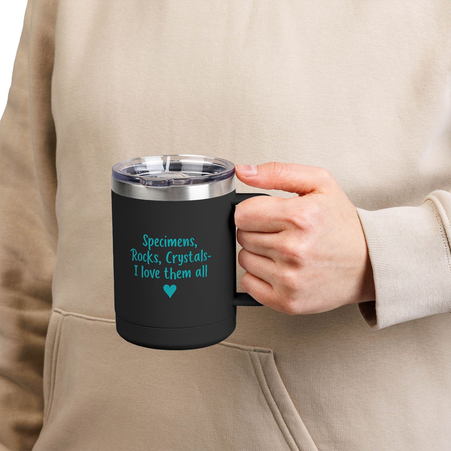 Love Crystal Coffee Mug Tumbler