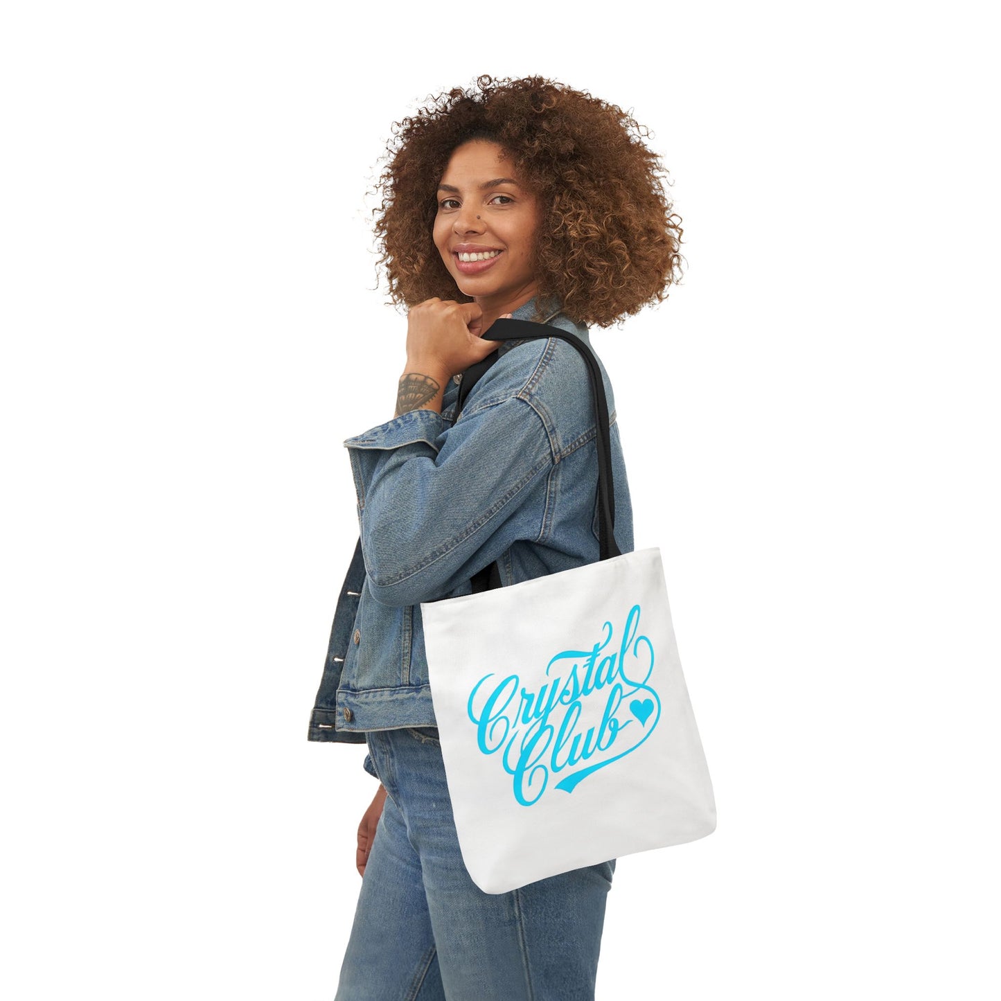 Barb's Blue Crystal Club Tote Bag