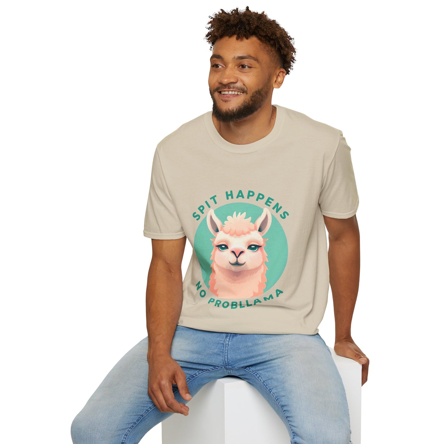 Tiz's Funny Llama Adult Shirt