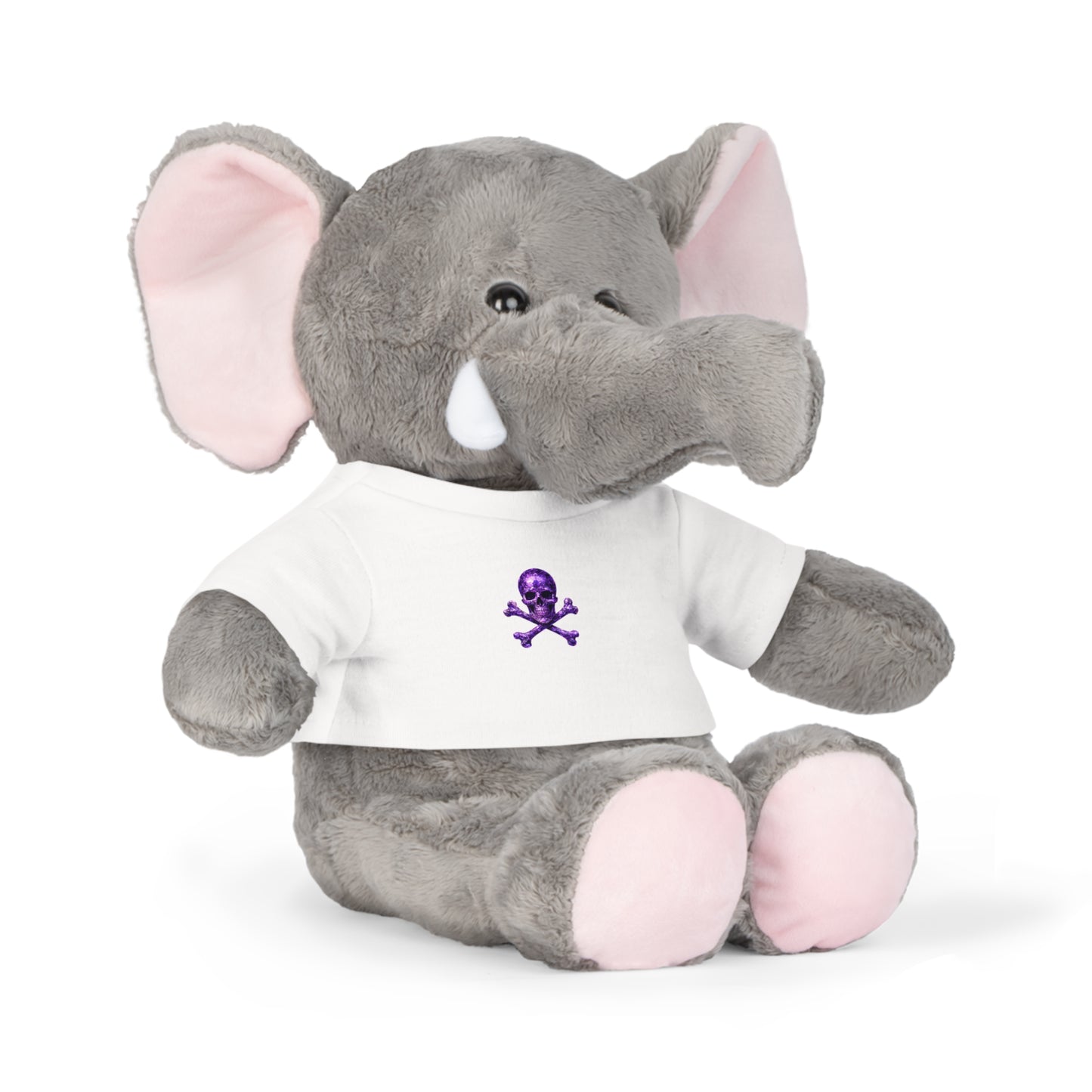 Annie's Amethyst Skull & Crossbones Plush Teddy
