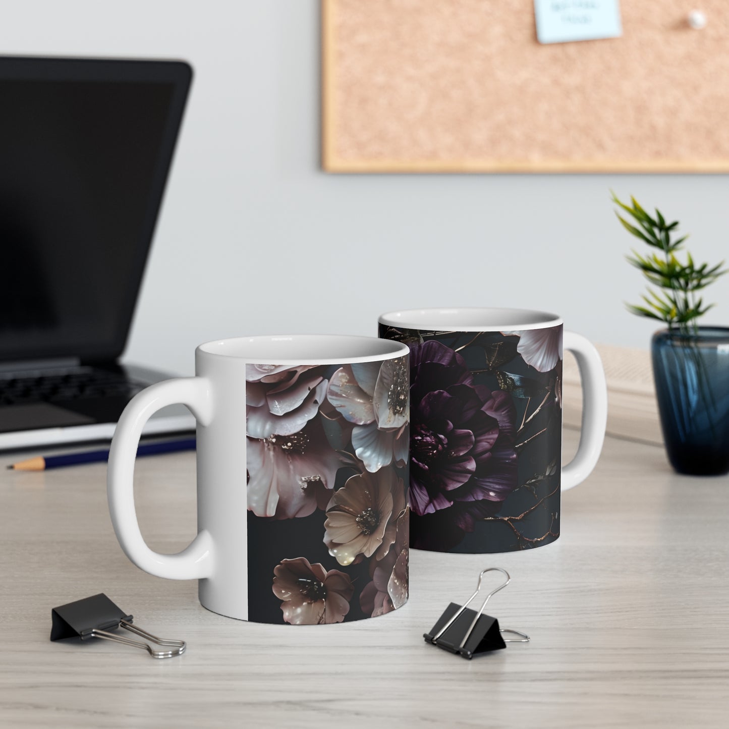 Duchess Floral Ceramic Mug, Coffee Cup