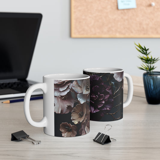 Duchess Floral Ceramic Mug, Coffee Cup