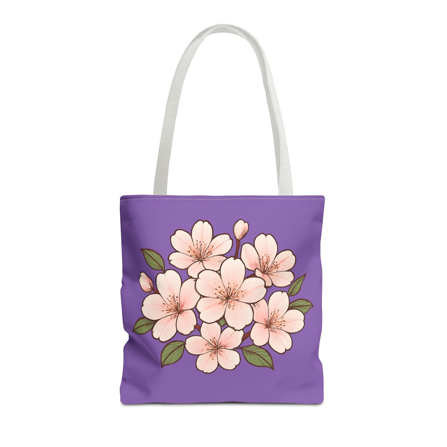 Pedro's Purple Cherry Blossom Tote Bag