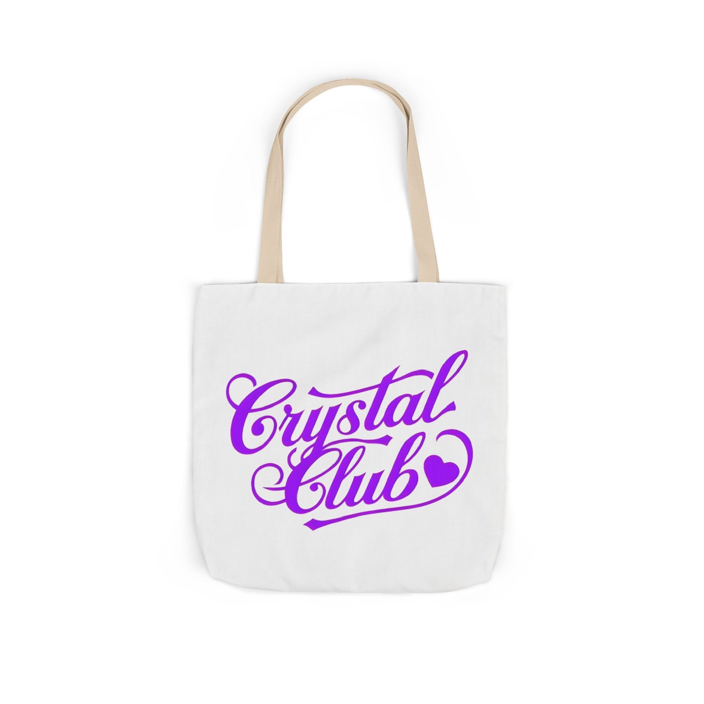 Purple Crystal Club Tote Bag