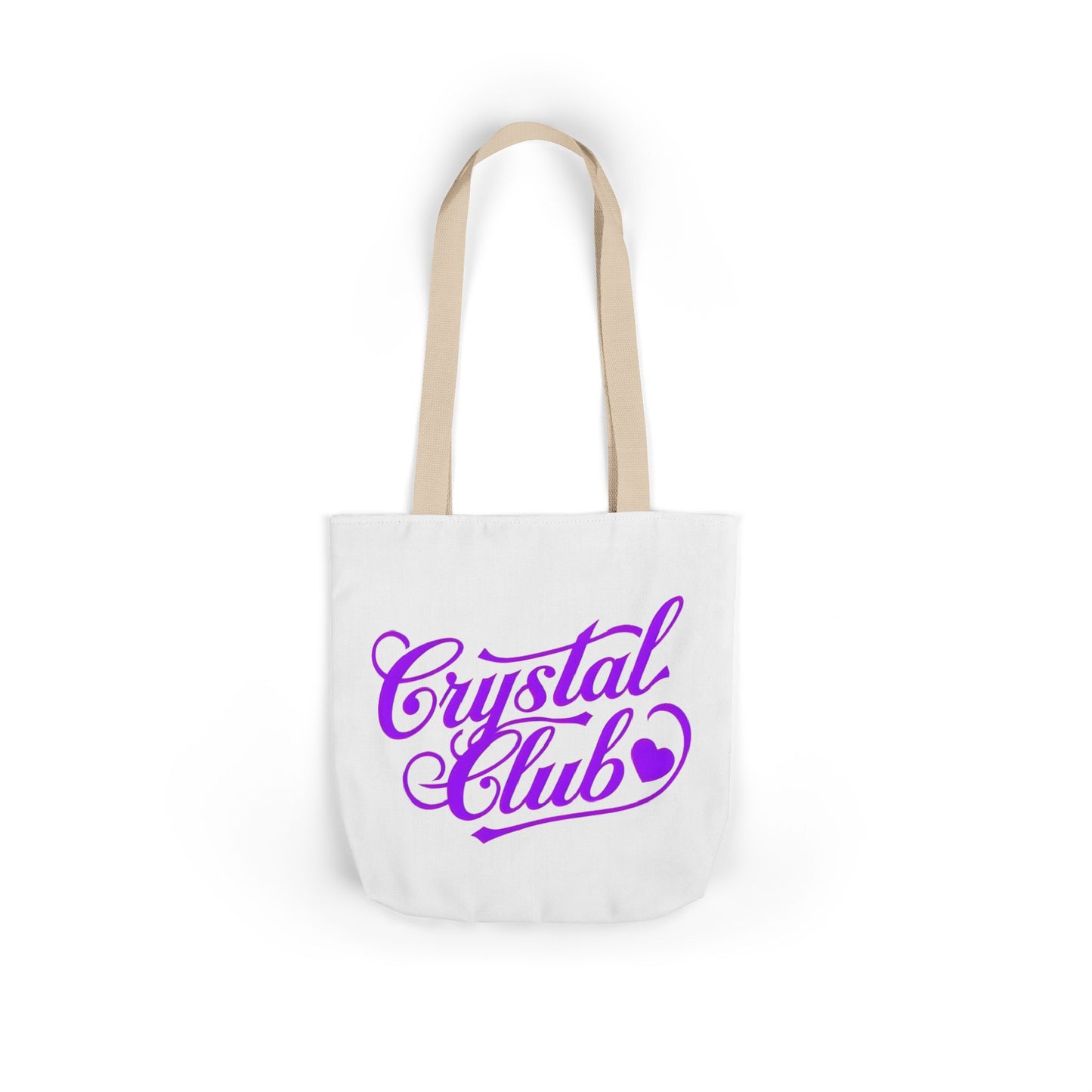 Purple Crystal Club Tote Bag