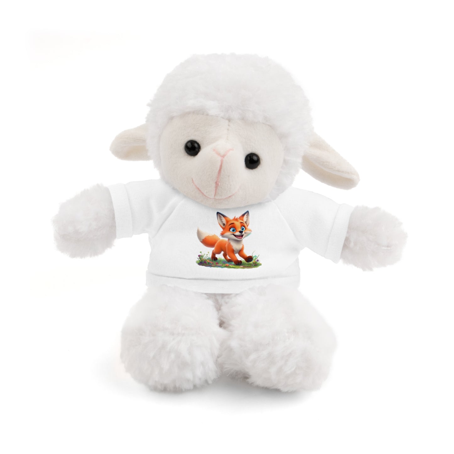 Fox On Tee Animal Plush