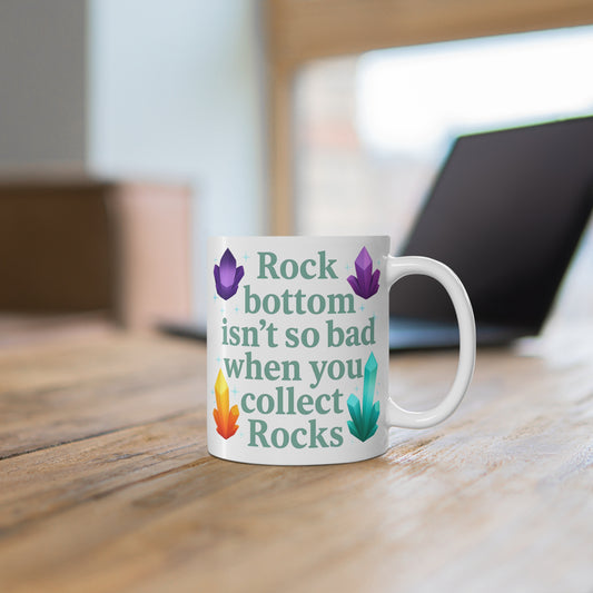 Rick's Rock Bottom Ceramic Mug, Coffee Cup