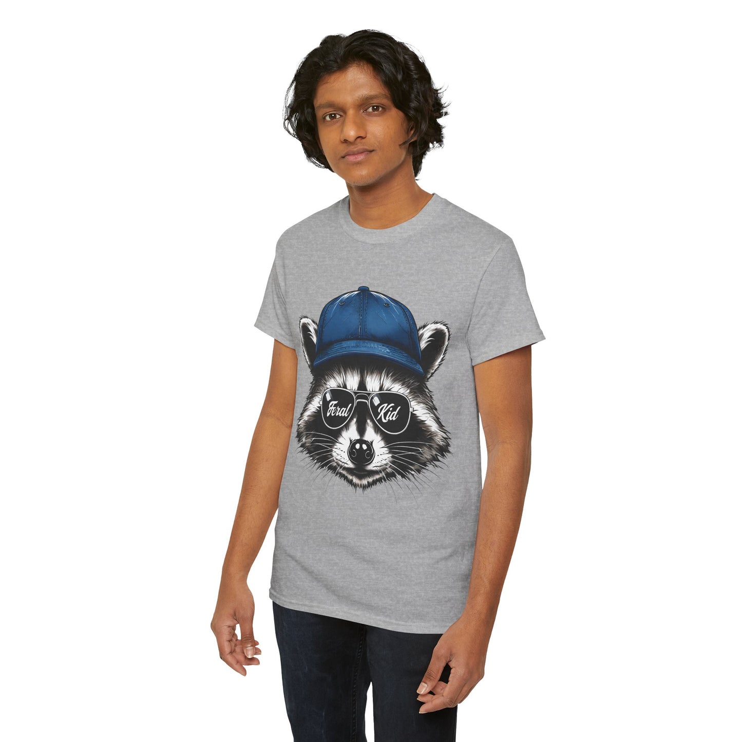 Foley's Feral Kid Raccoon Adult Shirt