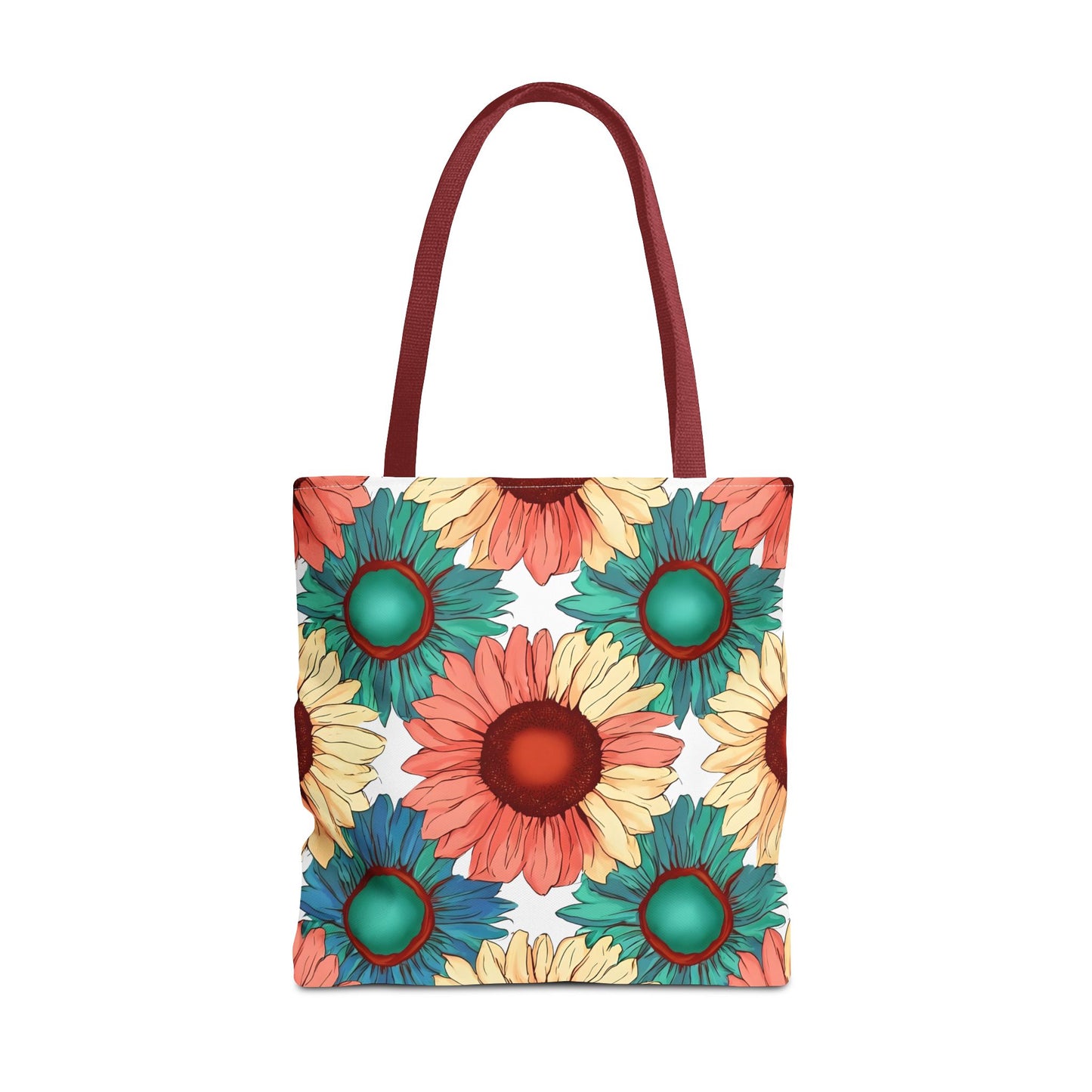 Coco's Colorful Sunflower Tote Bag