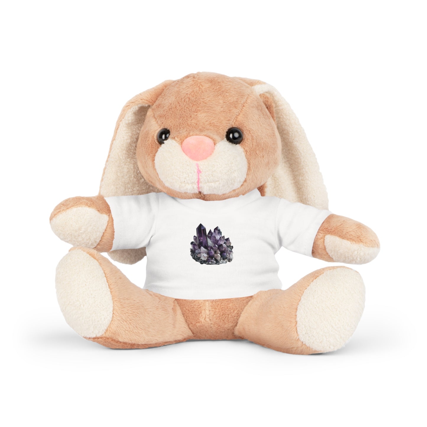 Amethyst Crystal Plush Teddy