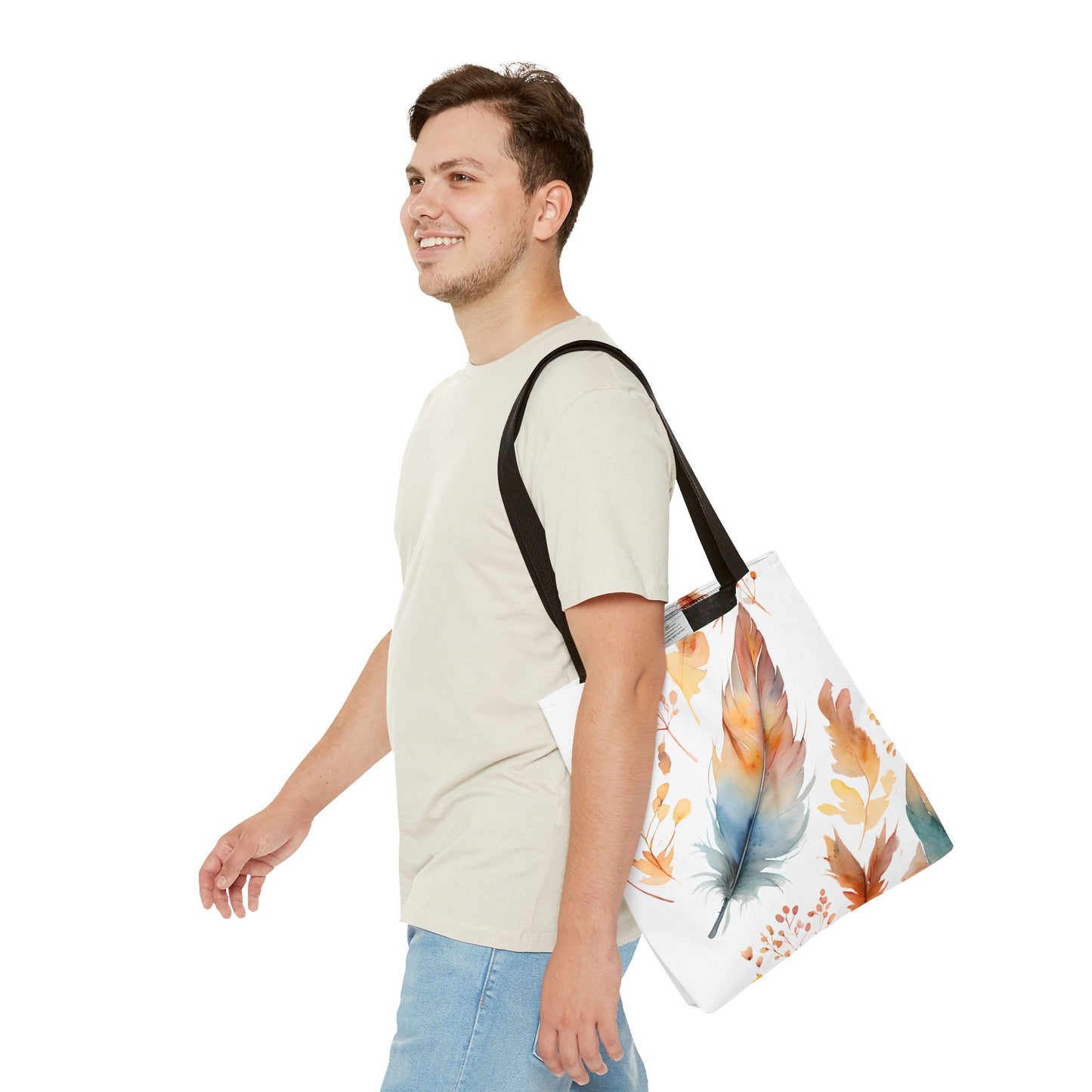 Farah's Feather Tote Bag