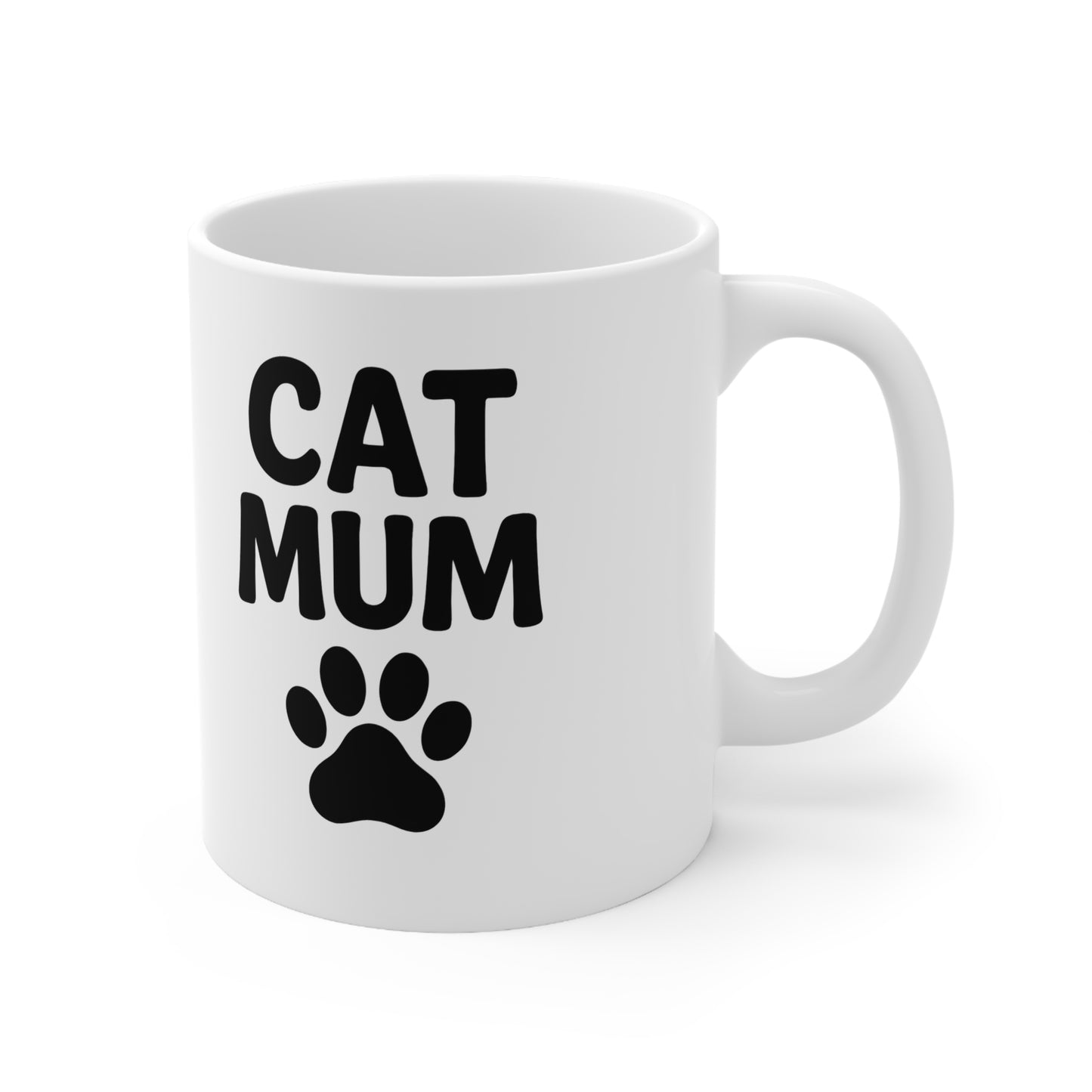 Cat Mum Ceramic Mug, Coffee Cup