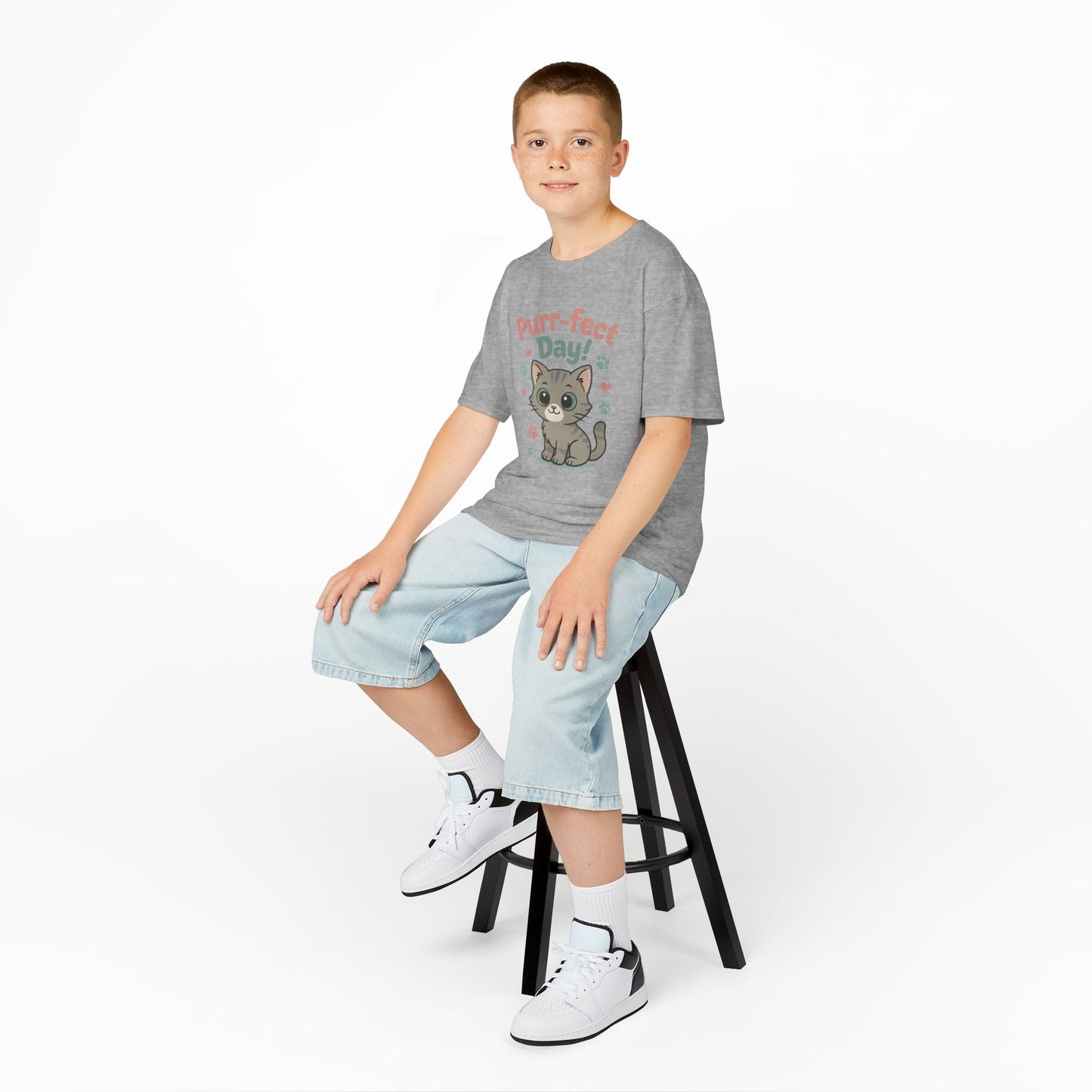 Kairo's Purr-fect Day Youth Top