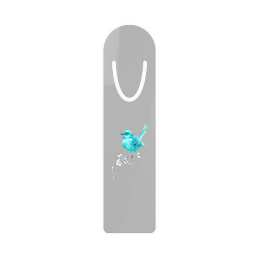 Elvis Blue Bird Metal Bookmark