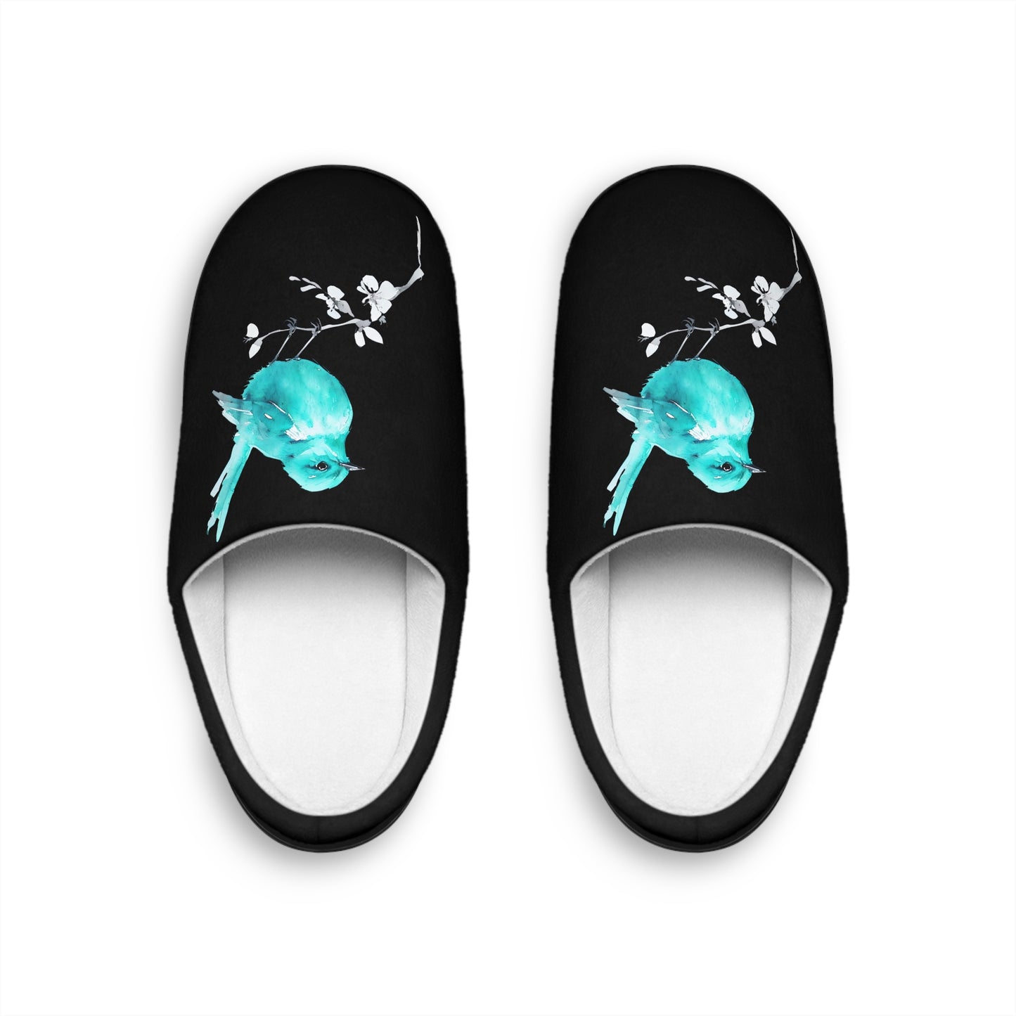 Beth's Blue Bird Women's Indoor Slippers