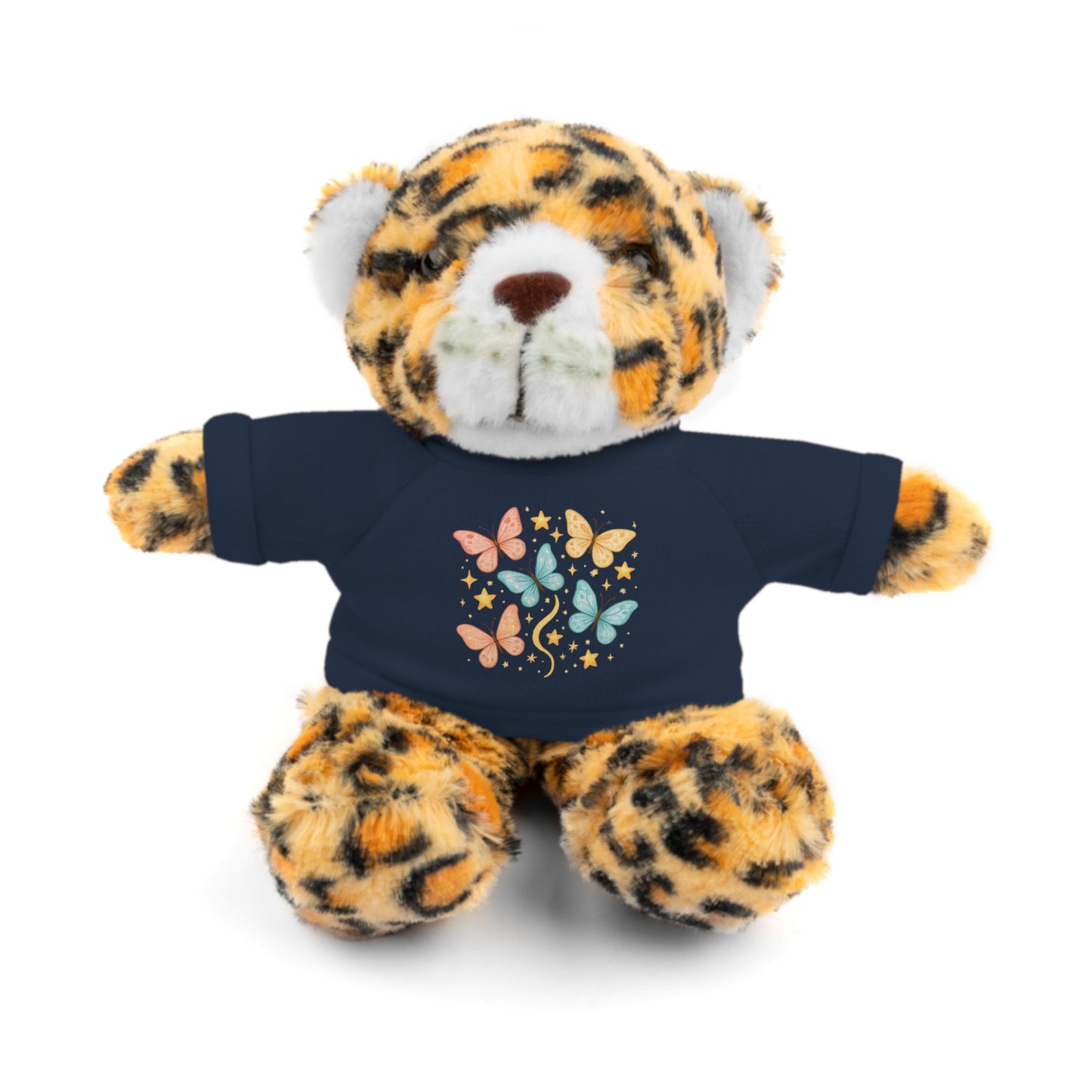 Butterfly & Stars Tee on Plush Animals