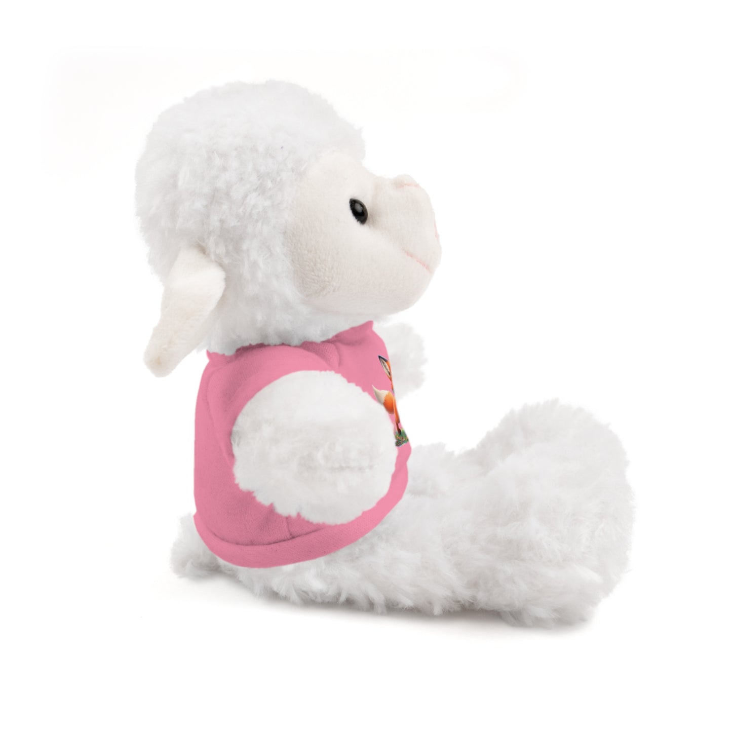 Fox On Tee Animal Plush