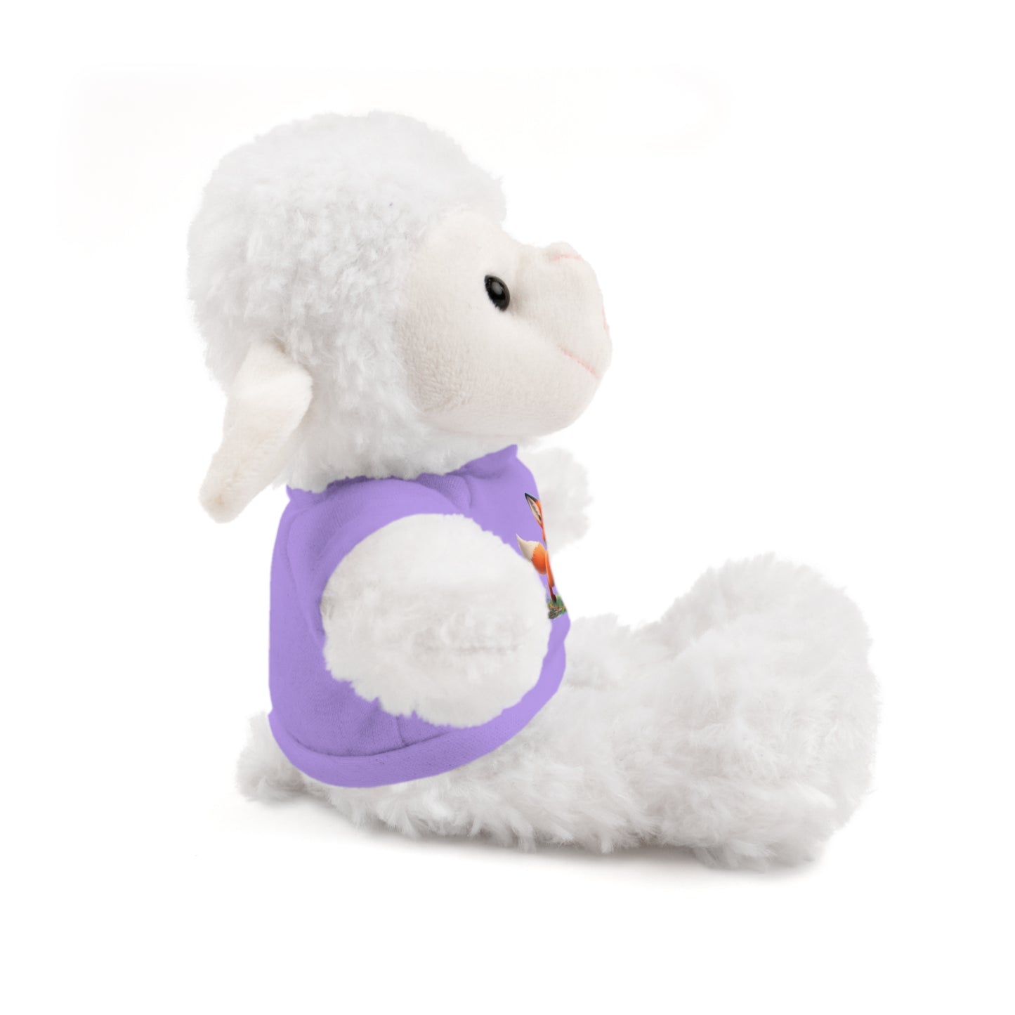Fox On Tee Animal Plush