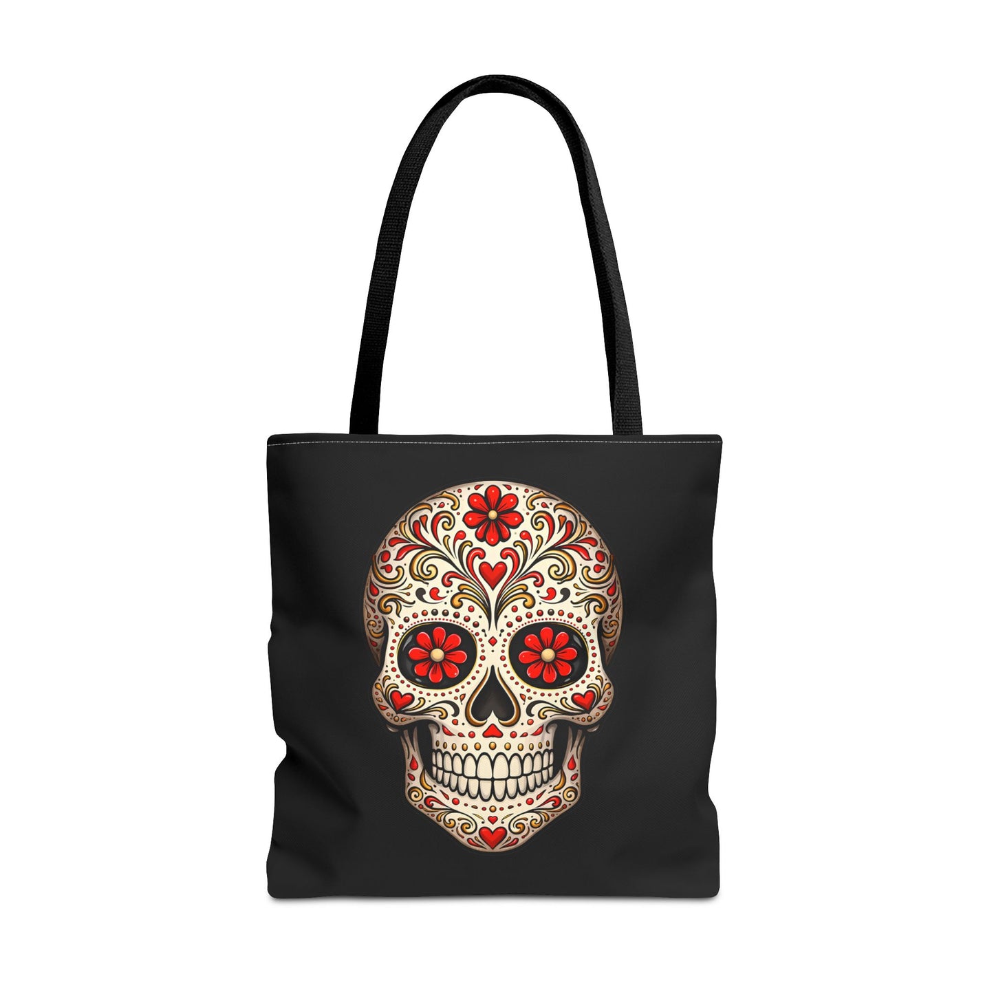 Ruby's Red Sugar Skull Tote Bag