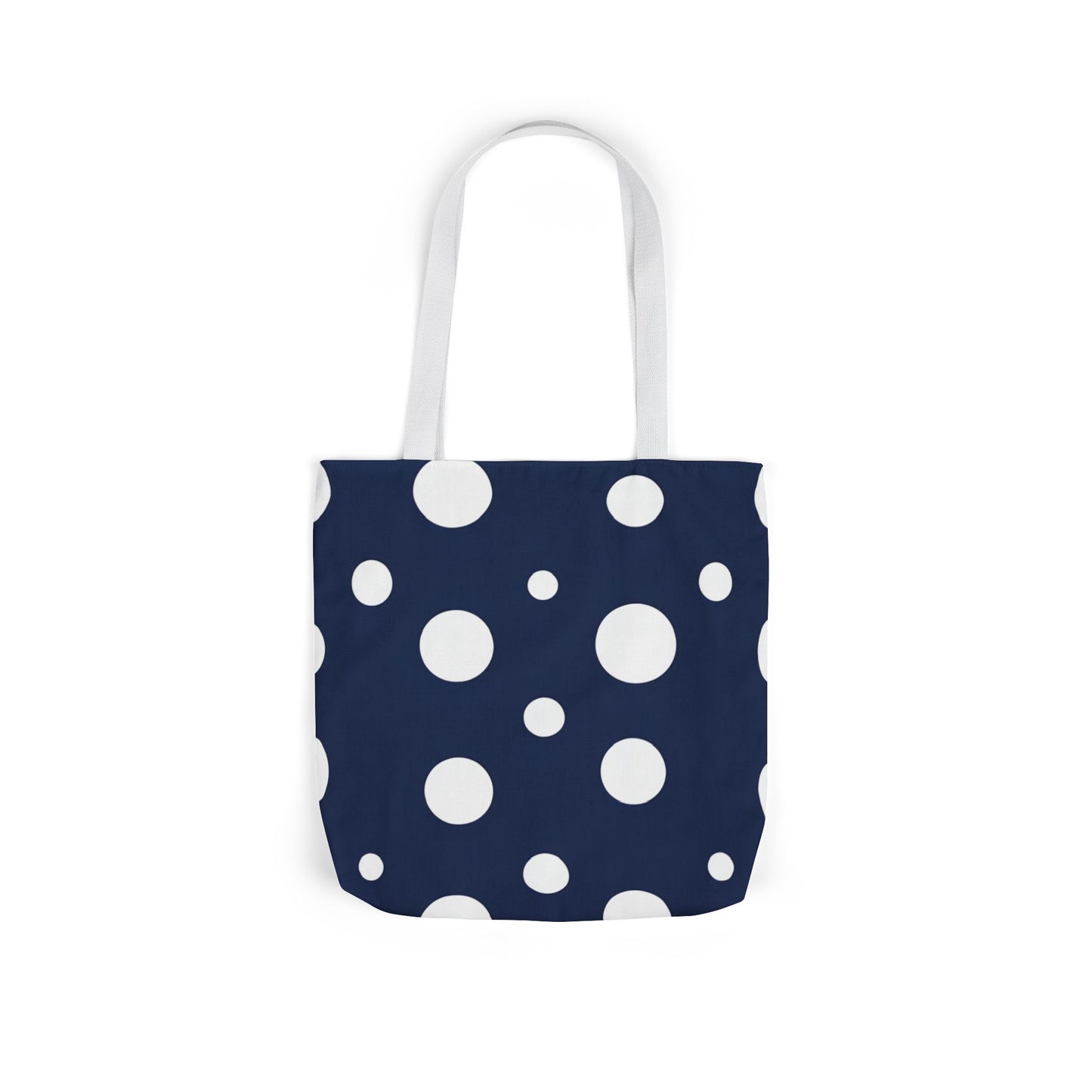 Bonnie's Navy Polka Dot Tote Bag