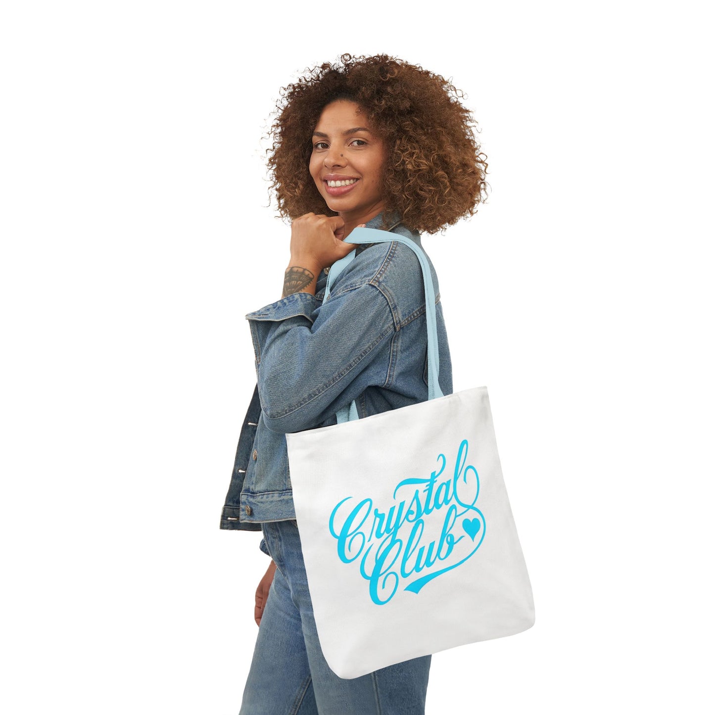 Barb's Blue Crystal Club Tote Bag