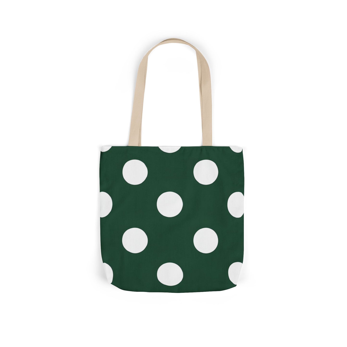 Gretel's Green Polka Dot Tote Bag