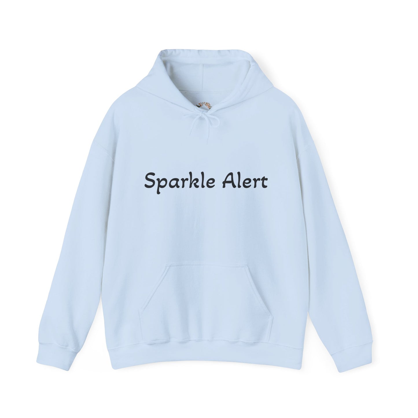 Savanna's  "Sparkle Alert: I wander off for Crystals" Adult Sweatshirt - Hooded