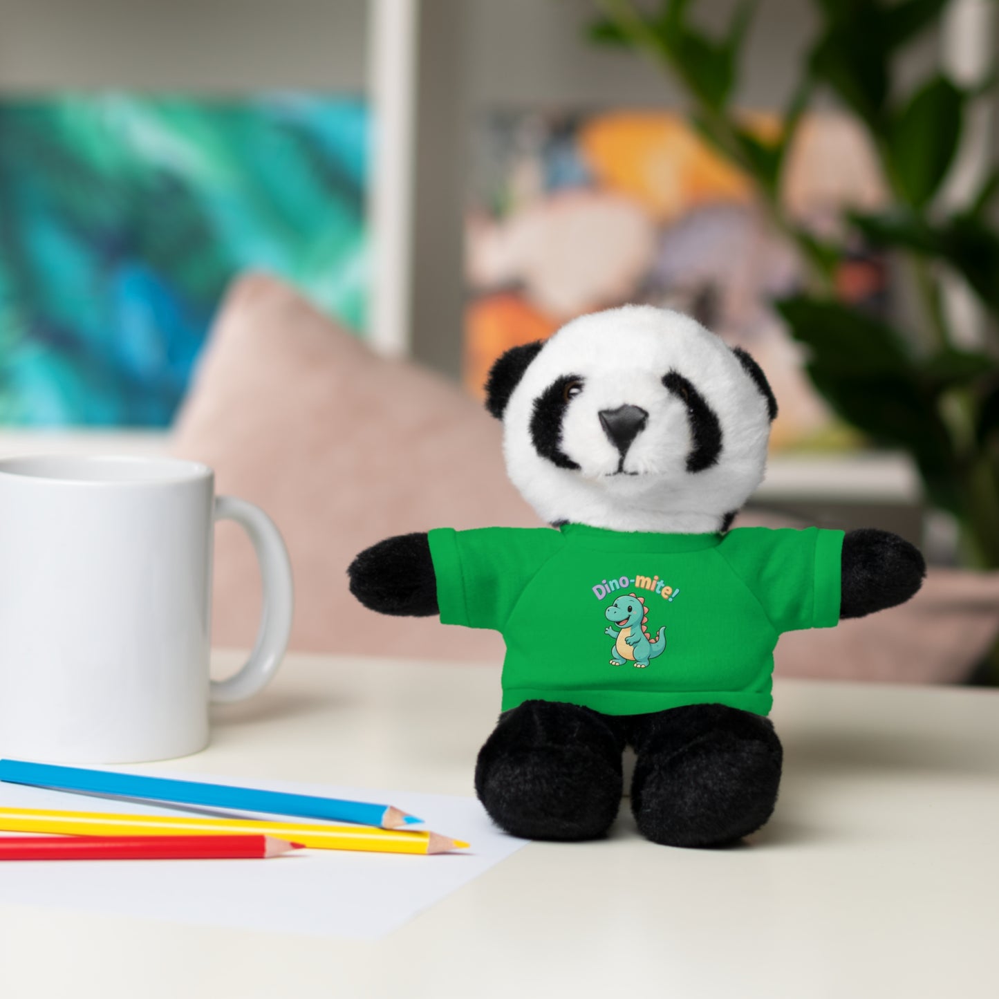 Dino-Mite on Tee Plush Animal