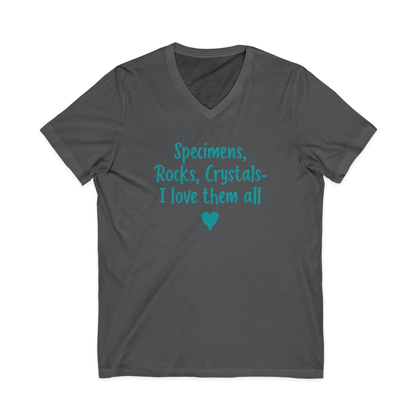 Coralie's Crystal Lover V-Neck Adult Shirt