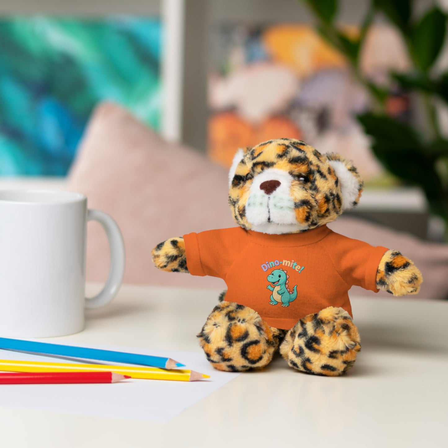 Dino-Mite on Tee Plush Animal