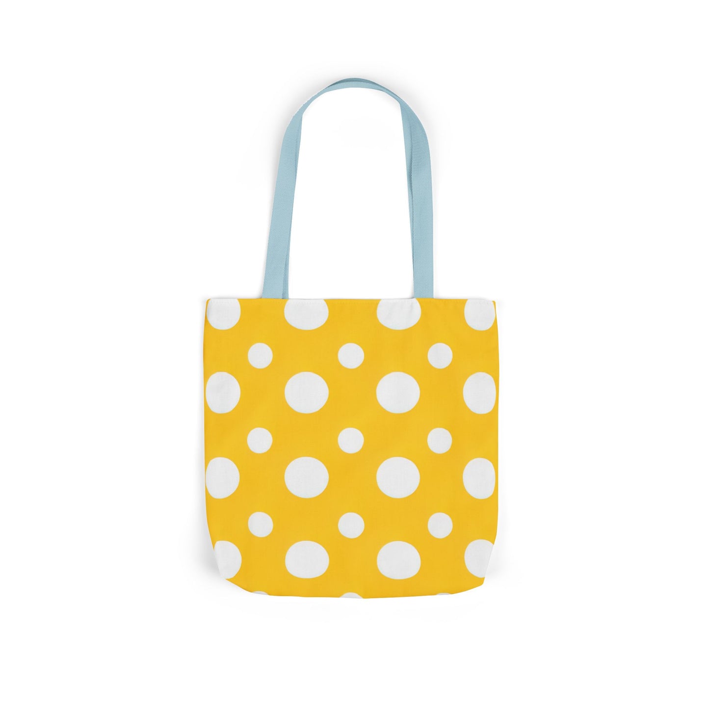 Yuki's Yellow Polka Dot Tote Bag
