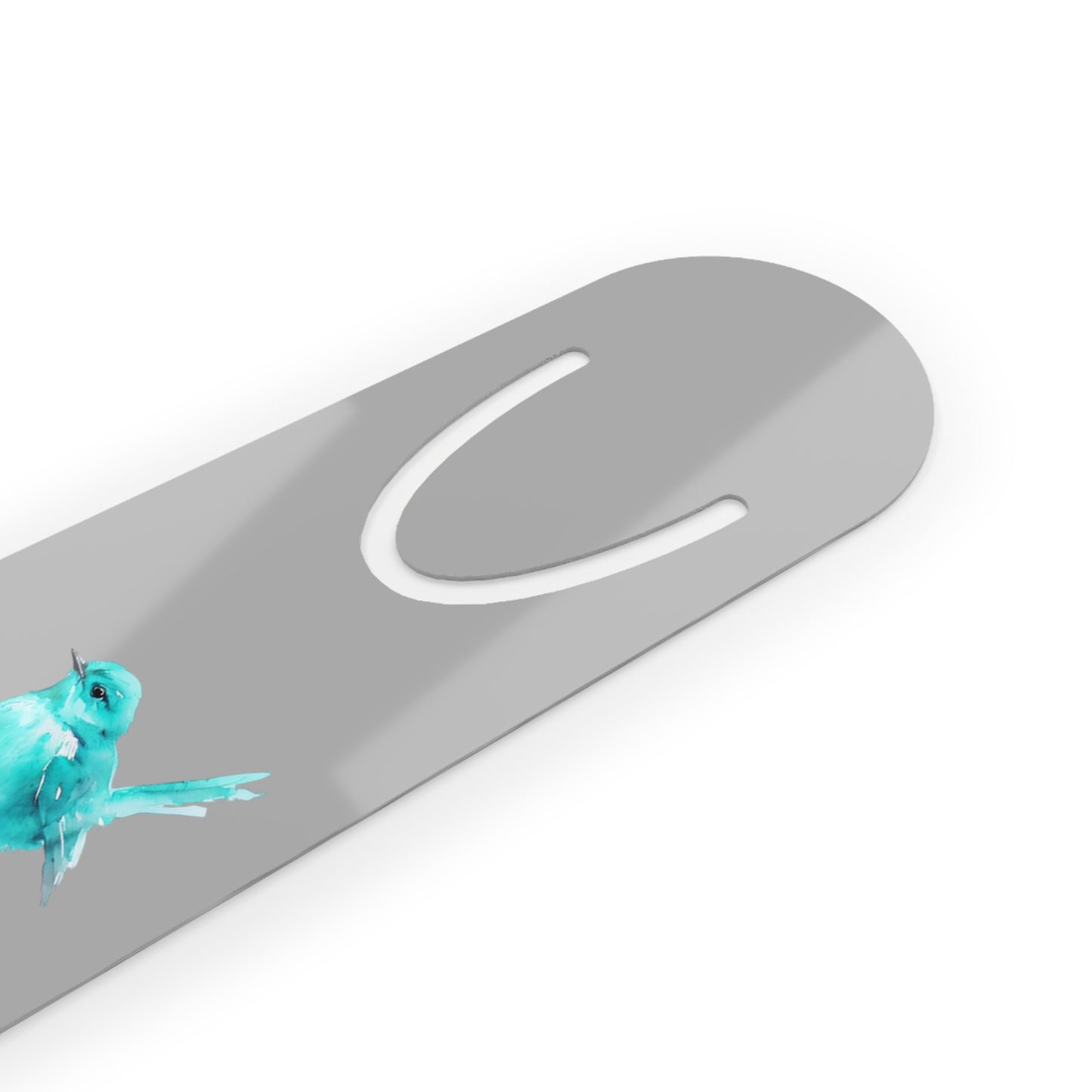 Elvis Blue Bird Metal Bookmark