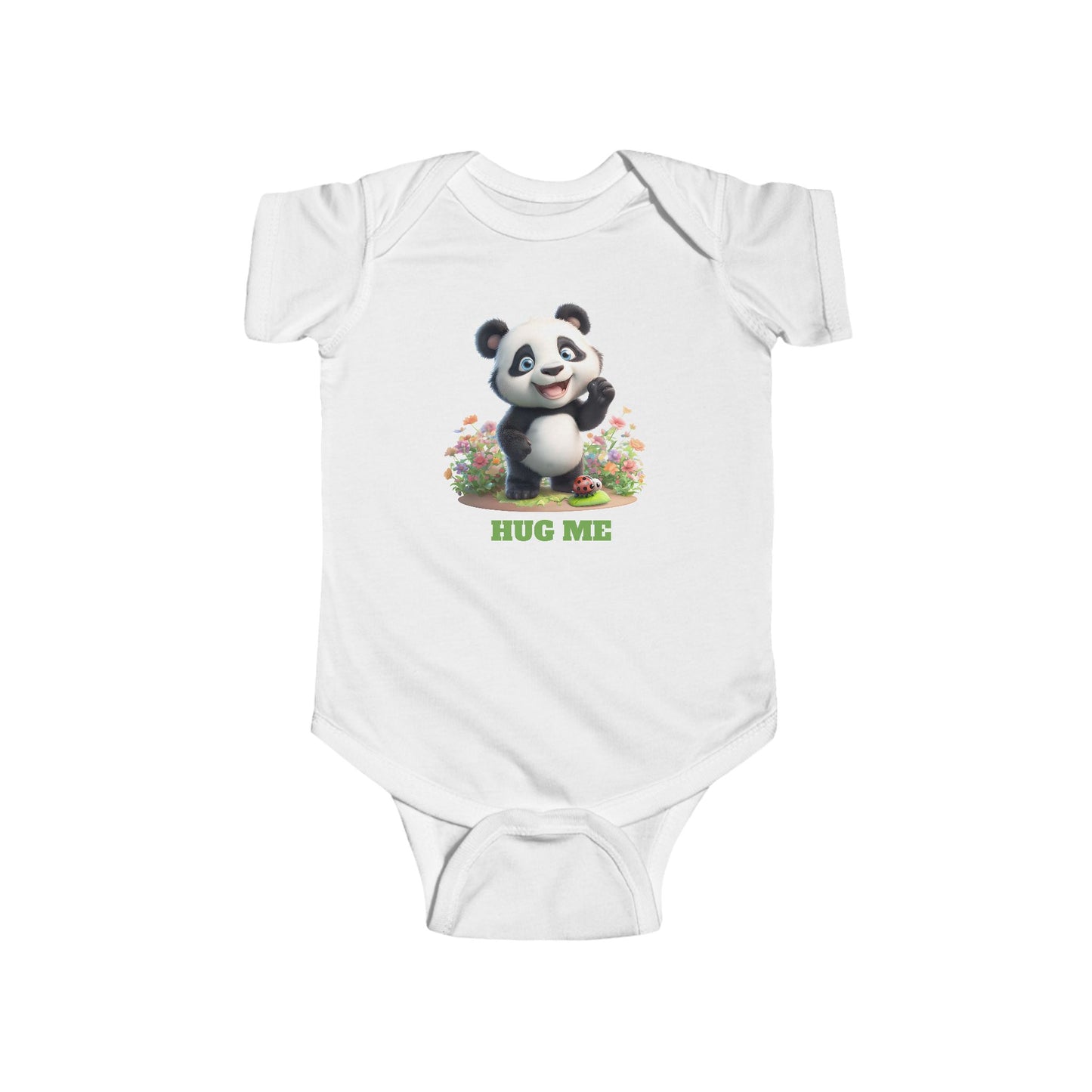 Polly's Panda Infant Bodysuit