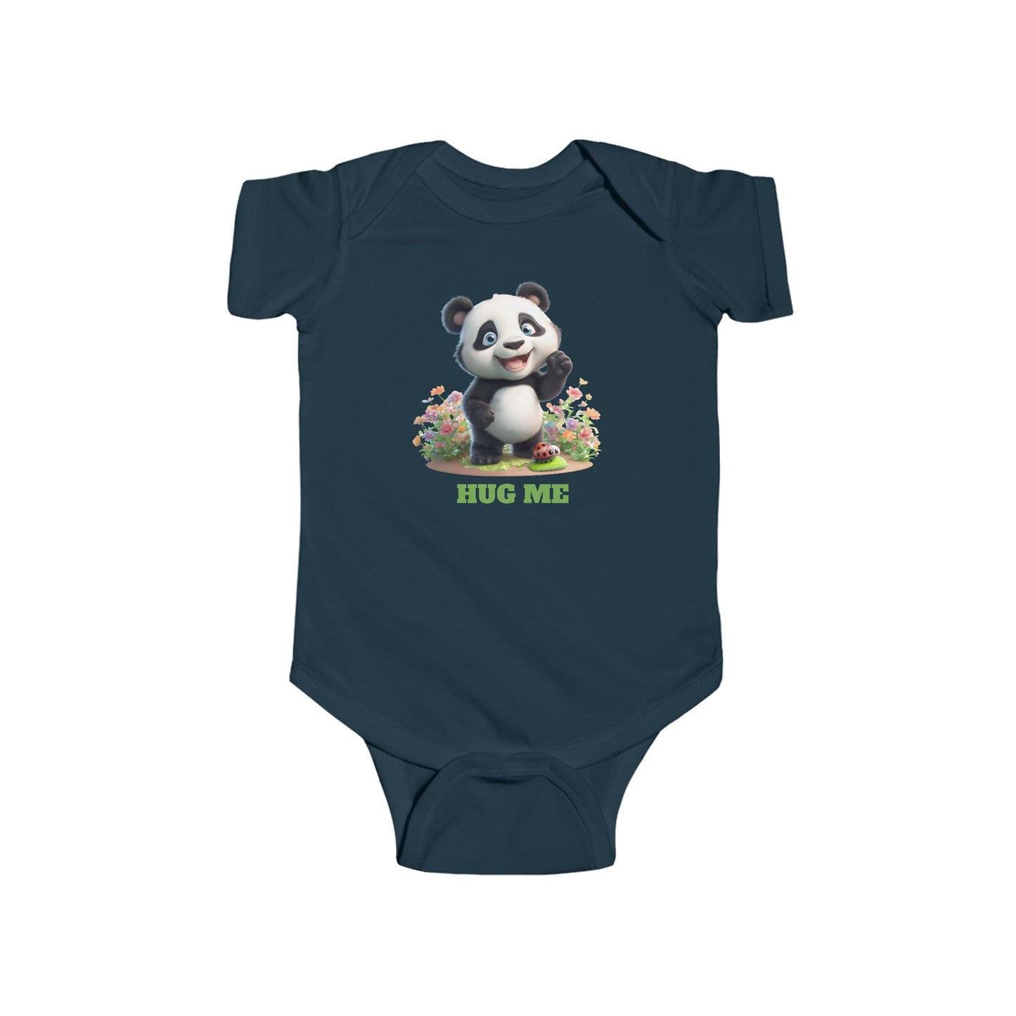 Polly's Panda Infant Bodysuit