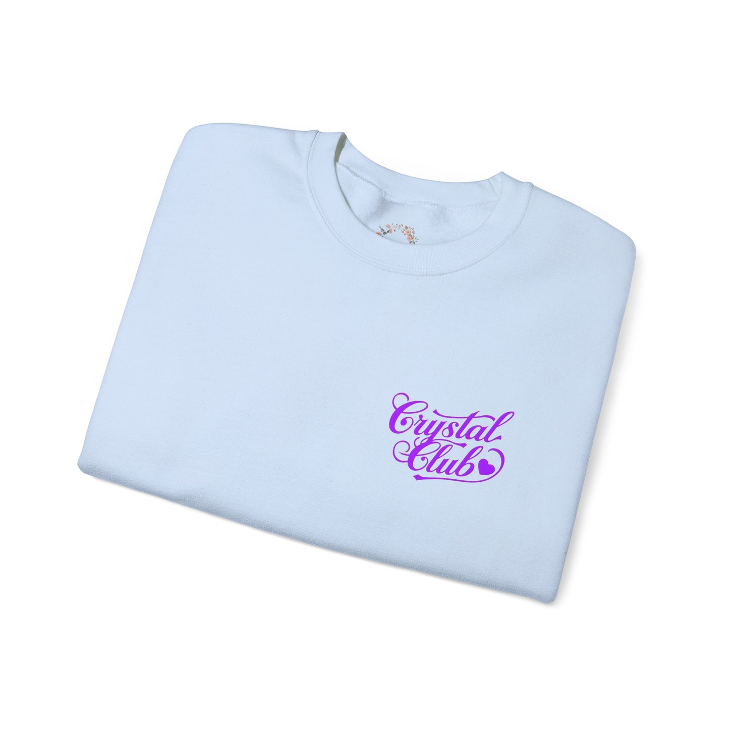 Purple Crystal Club Adult Sweatshirt - Crewneck
