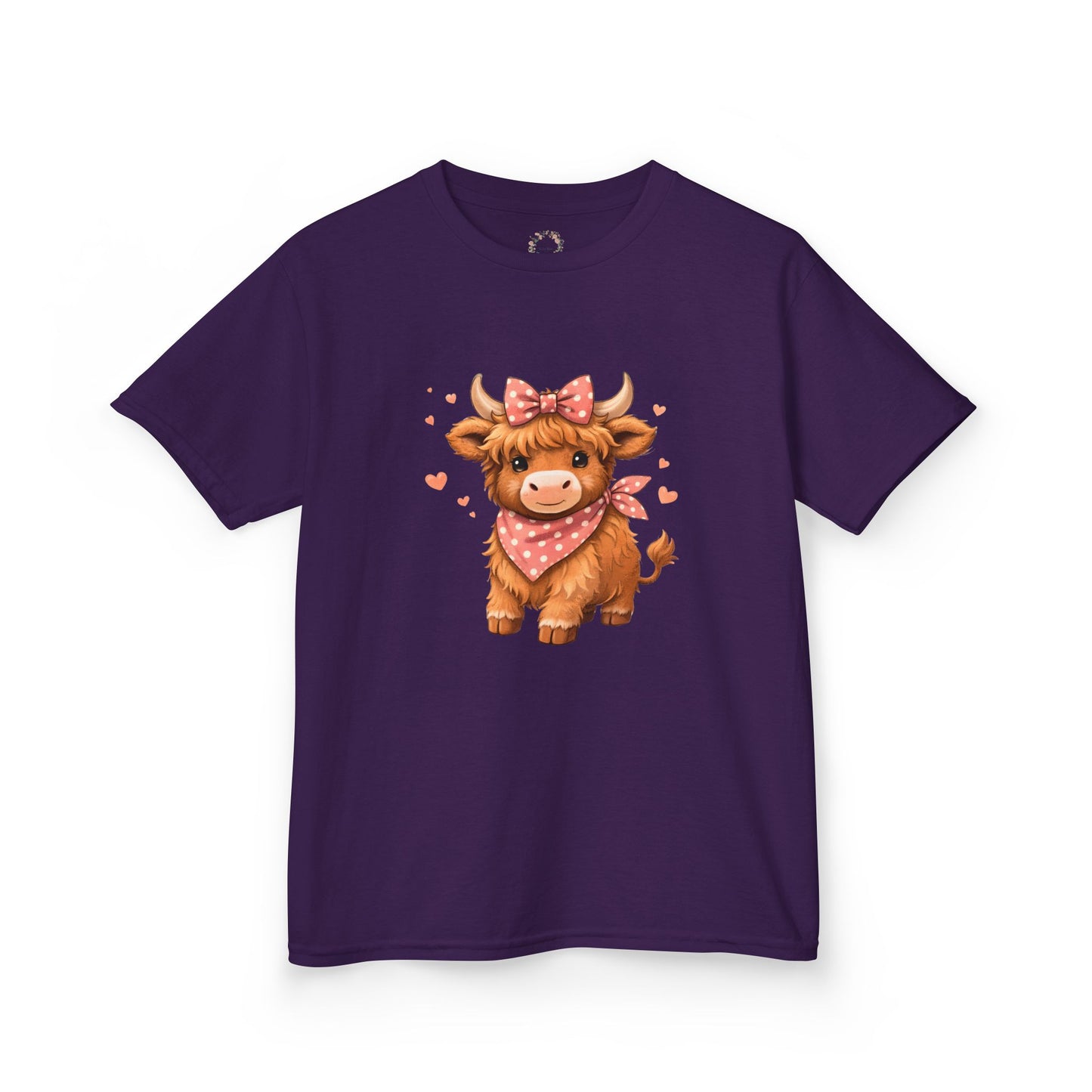Harley's Highland Cow Youth Top