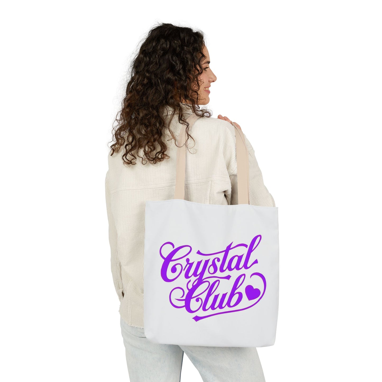 Purple Crystal Club Tote Bag