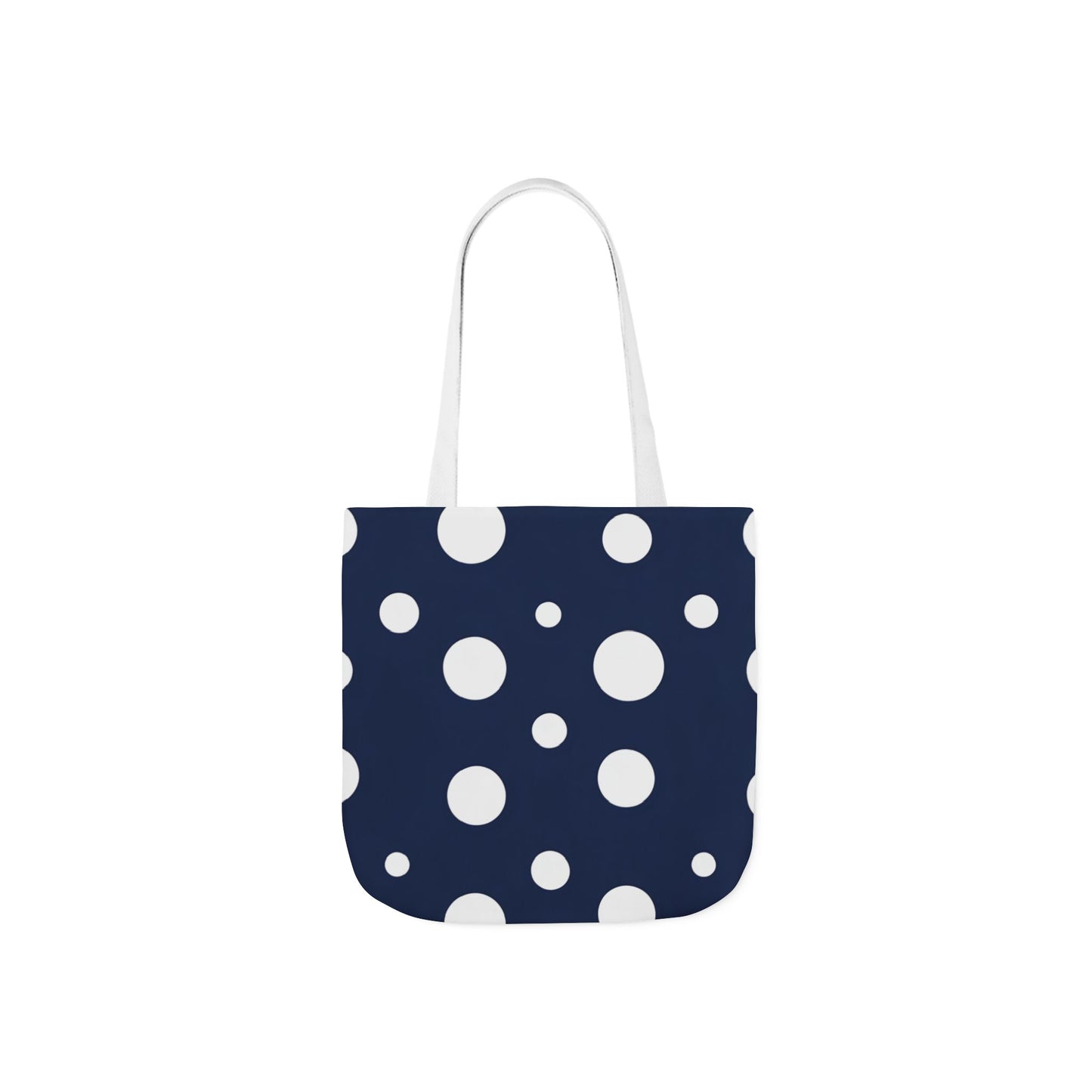 Bonnie's Navy Polka Dot Tote Bag