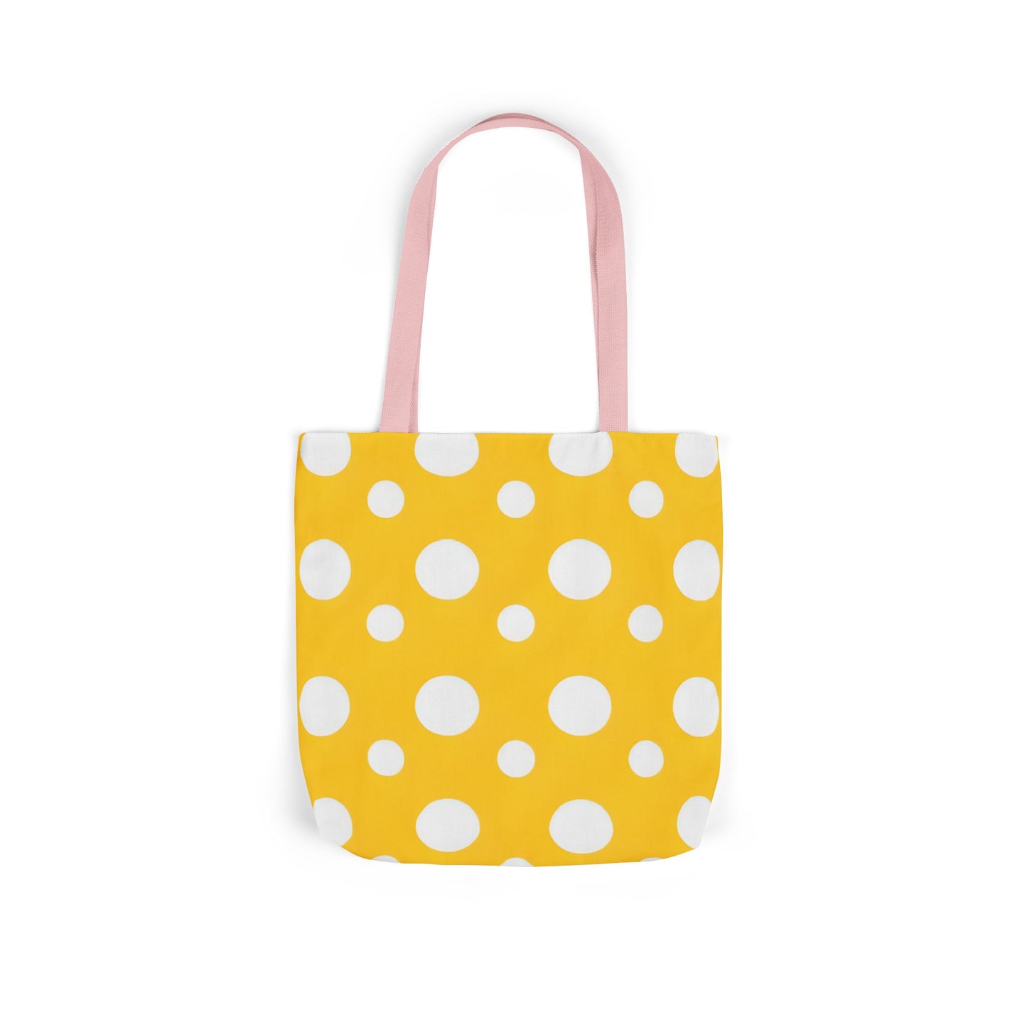 Yuki's Yellow Polka Dot Tote Bag