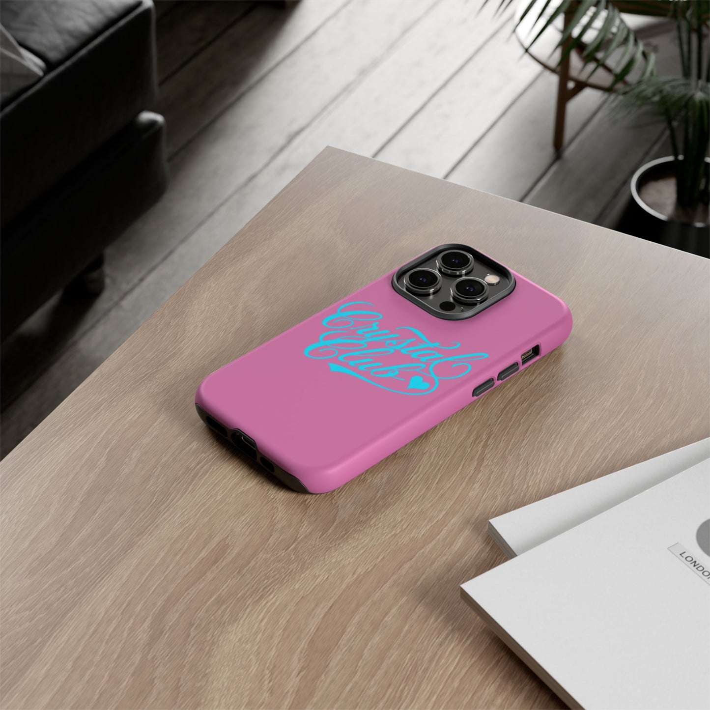 Blue Crystal Club Tough Phone Case