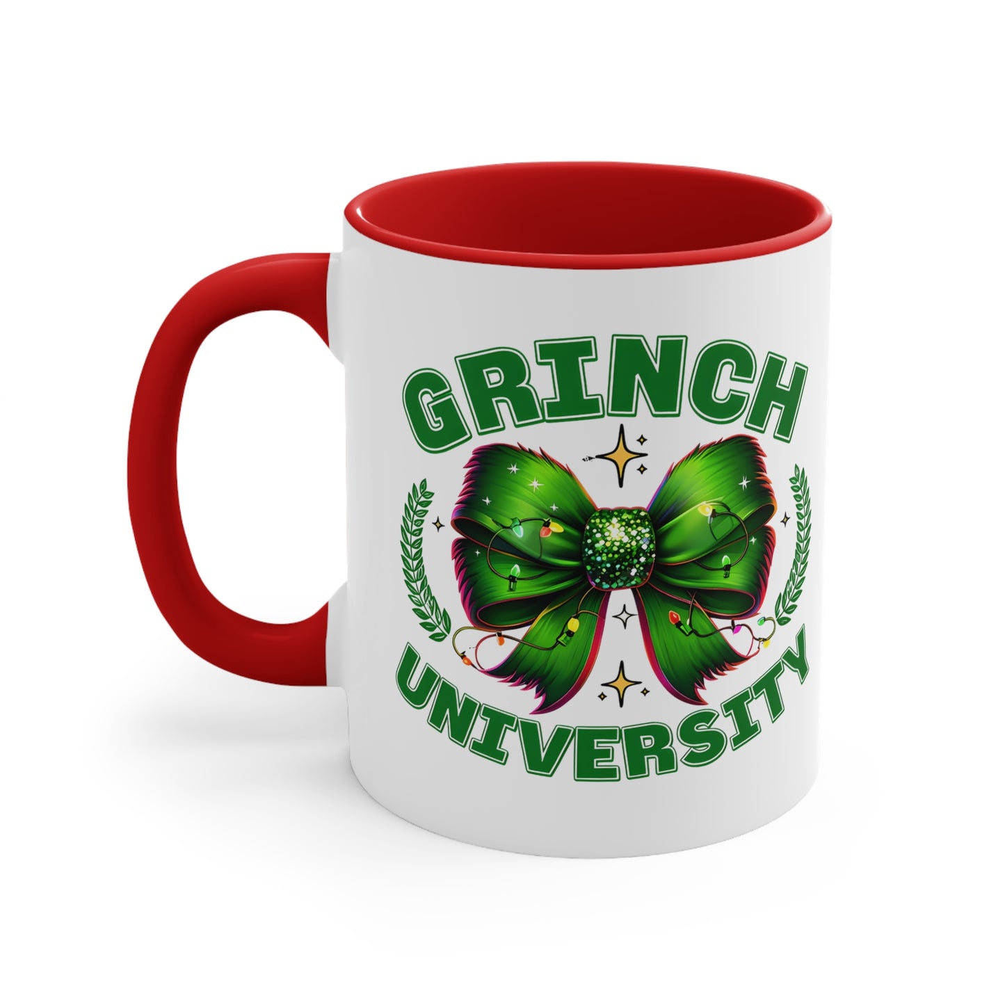 George's Grinch University Accent Ceramic Mug, Coffee Cup