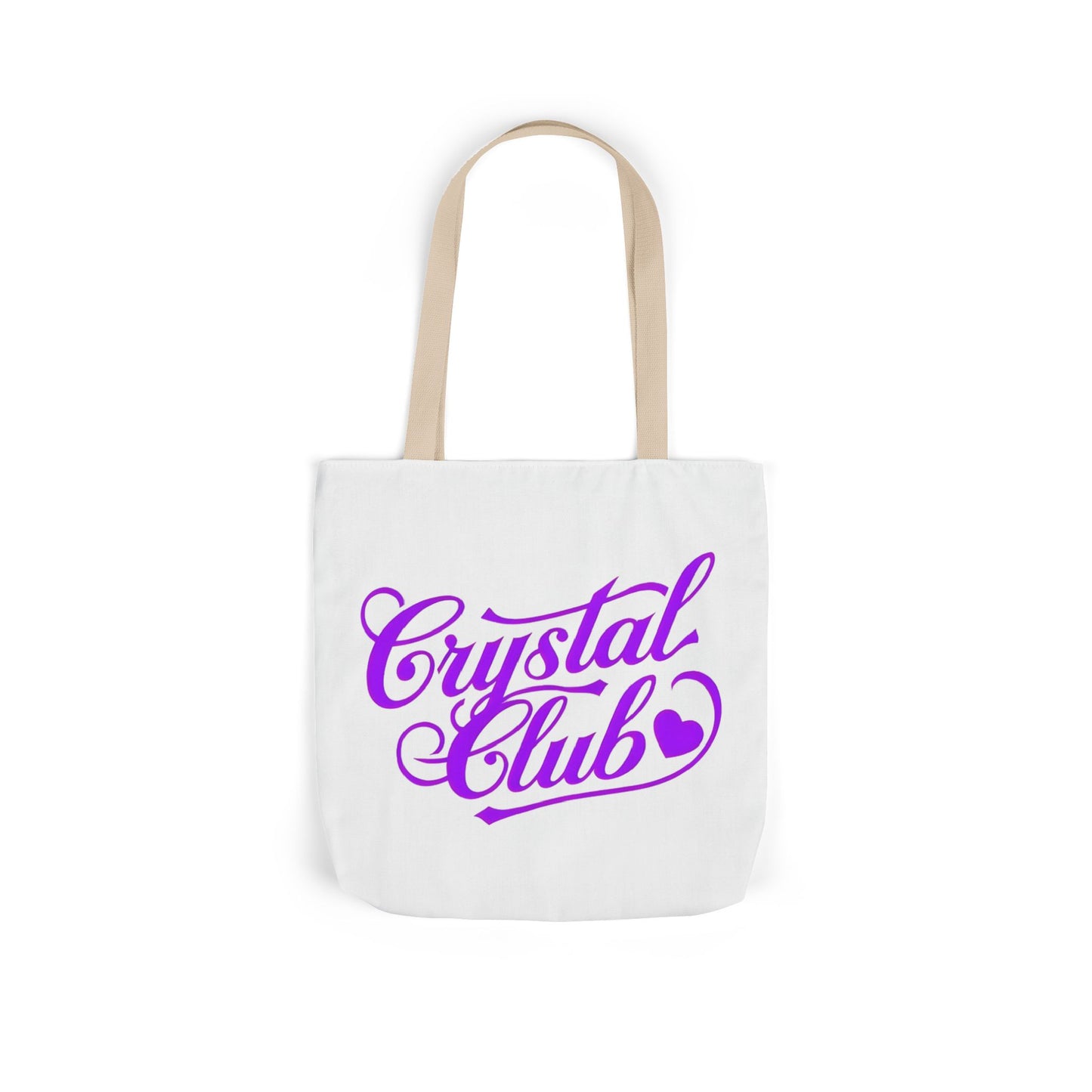 Purple Crystal Club Tote Bag
