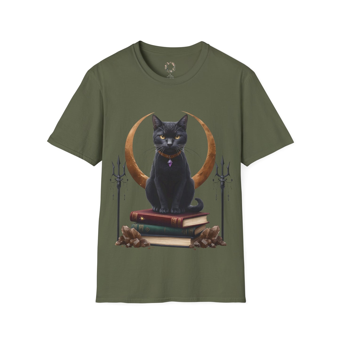 Mika's Mystic Cat Adult Shirt