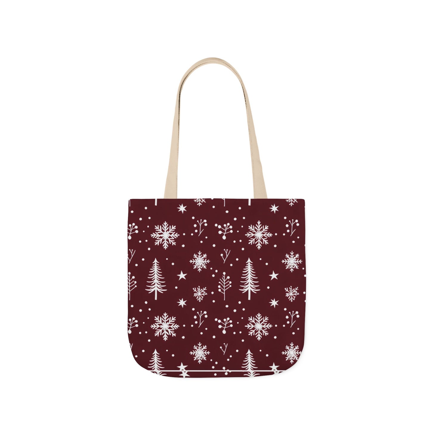 Freya's Festive Snowflake Tote Bag