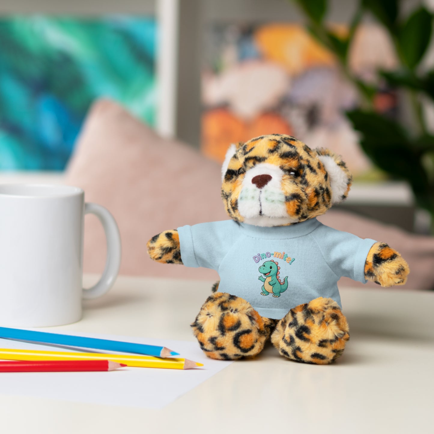 Dino-Mite on Tee Plush Animal