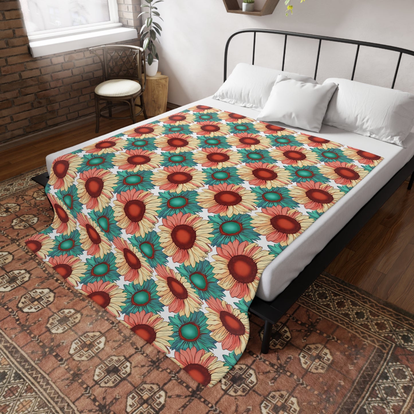 Sawyer's Sunflower Fleece Blanket