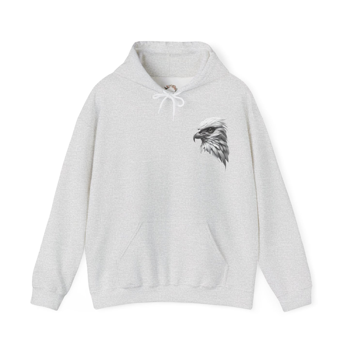 Wayne's Eagle & Wing Print Adult Sweatshirt - Hooded