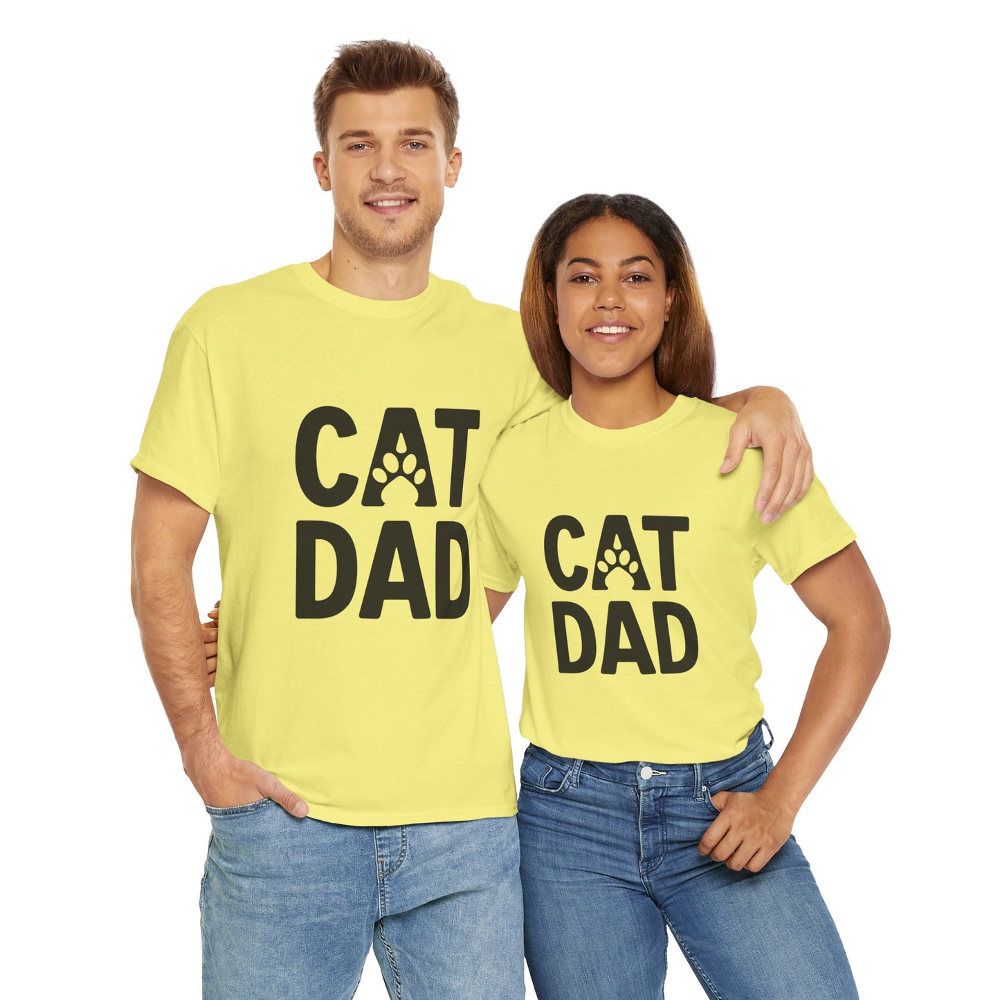 Chuck's Cat Dad Adult Shirt
