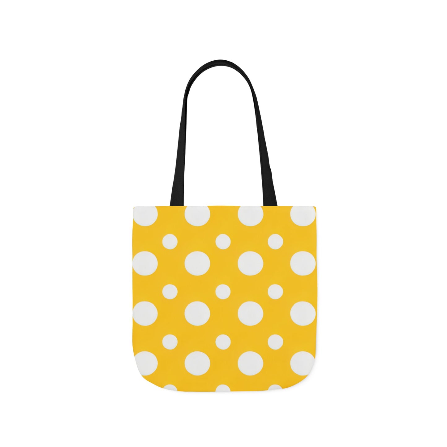 Yuki's Yellow Polka Dot Tote Bag